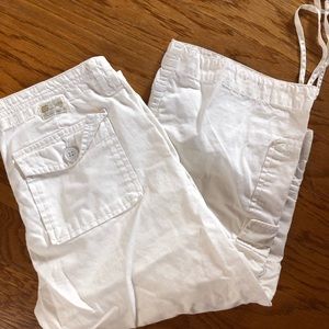 Lucky brand  white capris